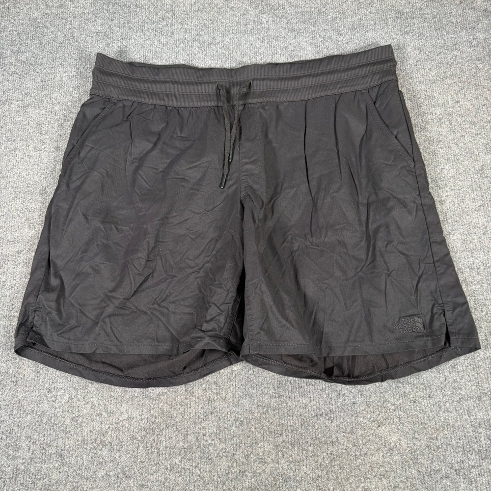 The North Face Aphrodite 2.0 Shorts Womens XL Black Hiking NF0A5GKG #4499